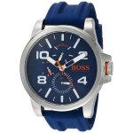 Montre homme hugo boss boss orange 1550008 en silicone bleu