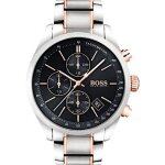 Montre homme - hugo boss - p8lhg - chronographe  quartz - bracelet en acier inoxydable