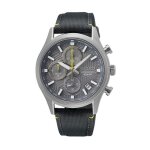 Montre homme seiko ssb423p1 gris montre bracelet