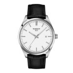 Montre homme - tissot - pr100 - cuir noir - tanchit 10 atm - quartz swiss made