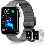 Montre intelligente pour homme et femme avec appels et rponse / notifications whatsapp185montre numrique ...