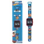 Montre led connect�e - hot wheels - multicolore - digital - ergonomique - mixte