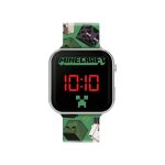 Montre led avec personnages minecraft min4230