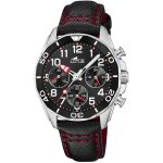 Montre - aciercuir noir - lotus - 18859 / 2 Montre - aciercuir noir - lotus - 18859 / 2