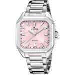 Montre - lotus - 18967 / 3 - acier inoxydable - cadran vieux rose - Étanchéité 5 atm Montre - lotus - 18967 / 3 - acier inoxydable - cadran vieux rose - Étanchéité 5 atm