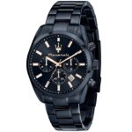Montre - maserati - attrazione chronographe - 43mm - tanchit 5atm - cadran bleu