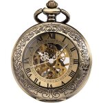 Montre de poche pour homme loupe spéciale mécanique remontage manuel Montre de poche pour homme loupe spéciale mécanique remontage manuel