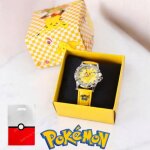 Montre pok�mon pikachu boite �crin + sac collector