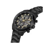 Montre - police - pewgk0053902 - chronographe - acier noir - d�tails dor�s