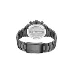 Montre - police - soul - noir - acier - multifonctionnelle