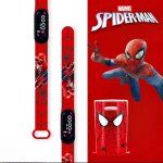 Montre spiderman lcd tactile + sac collector