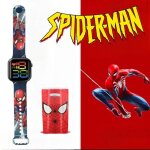 Montre spiderman style ap. watch 2025 + sac collector