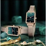 Montre style daniel wellington or rose