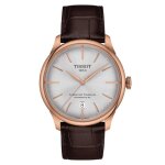 Montre - tissot - t1398073603100 - cuir marron - 39 mm - r�sistante � leau 5 bar