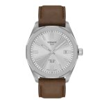 Montre - tissot - prc 100 solar - cuir marron - Étanche 100m - Énergie solaire Montre - tissot - prc 100 solar - cuir marron - Étanche 100m - Énergie solaire