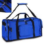 Monzana sac de voyage - sac de sport bleu 90l fitness football transport bandoulire amovible rglable ...