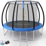 Monzana trampoline �305 cm set complet avec filet de s�curit� int�rieur �chelle couverture de bord tapis ...