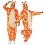 Morph costume girafe pyjama animal combinaison kigurumi fte m