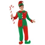 Morph costume lutin de nol homme tenue festive ftes dguisement elfique xxl