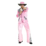 Morph costume pimp rose dguisement annes 70 vegas accessoire fte halloween homme l