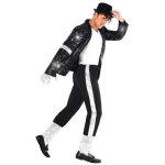 Morph costume pop star homme dguisement chanteur roi de la pop costume disco carnaval adulte