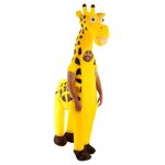 Morph dguisement girafe adulte costume animal adulte idal pour halloween et ftes taille unique