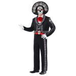 Morph dguisement homme dia de los muertos costume halloween fte des morts