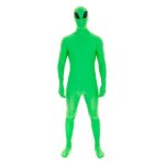 Morphsuits costume alien vert d�guisement halloween f�te ou cosplay tenue amusante adulte m