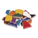 Fun ceramica ml. de mosaque polygonal colore bote 500g