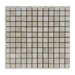 Mosaque en pierre naturelle seabed - filet de 305 x 305 cm - carreau 23 x 23 x 1 cm - c - ngoce