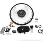 Moteur 1000w 28 kit de conversion de roue arrire lectrique moteur de roue libre pour vlo lectrique ...