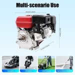 Moteur � 4 temps de 75 ch moteur � essence � d�marrage moteur � un cylindre refroidi � lair