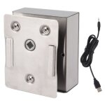 Moteur de rtissoire de gril en alliage daluminium charge de 70kg 12v grande puissance moteur de rtissoire ...