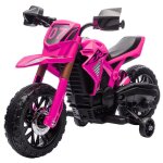 Moto cross �lectrique pour enfants 3 - 8 ans batterie 6 v 2 moteurs klaxon et roues dentra�nement charge ...