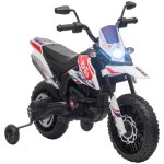 Moto �lectrique enfants - aiyaplay - sous licence aprilia - 2 moteurs 12v roues dentra�nement lumi�re ...