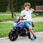 Moto �lectrique pour enfants moto porteur honda pour enfants 3 � 6 ans avec musique phares bleu