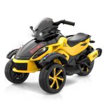 Motocross lectrique enfant tricycle rcb - 3 roues - double moteur - batterie 12v - frein auto - led ...