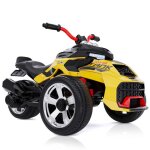 Motocross lectrique enfant tricycle rcb - 3 roues - bluetooth - double moteur - batterie 12v - suspension ...