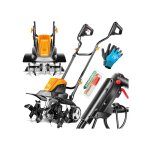 Motobineuse �lectrique - masko - 1500w - 40cm largeur - 20cm profondeur - orange
