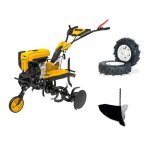 Motobineuse thermique garland donkey 8116 nrqg - v24 + kit - l: 116 cm - noir
