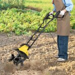 Motoculteur electrique filaire - relax4life - 1200w - 4 lames - profondeur de travail 22cm - largeur ... Motoculteur electrique filaire - relax4life - 1200w - 4 lames - profondeur de travail 22cm - largeur ...
