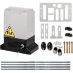 Motorisation portail coulissant kit dentranement de portail coulissant avec 2 cls et tlcommande pour ...