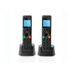 Motorola dot202 teléfono dect duo negro Motorola dot202 teléfono dect duo negro