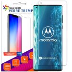 Pour motorola edge 5g 67 : 1 film de protection dcran verre tremp incurv - yuan yuan