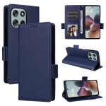 Pour motorola moto g56 5g housse t�l�phone flip en pu cuir housse de protection en cuir business antichoc ...