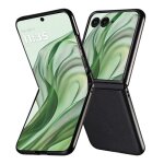 Pour motorola razr 50 ultra housse t�l�phone flip en pu cuir housse de protection en cuir business antichoc ...