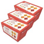 Motta - lot 3x ballotin 16 carr�s de fruits - bo�te 200g