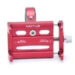 Support de tlphone - motus - rouge - universel - rglable - aluminium