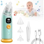 Mouche b�b� �lectrique aspirateur nasal - rechargeable automatique 3 vitesses - musique lumi�re