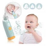 Mouche bebe electrique rechargeable 3 embouts r�utilisables aspirateur nasal bebe